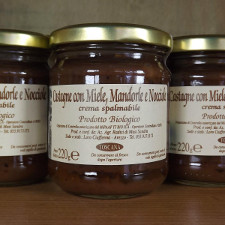 Crema di Castagne Miele Mandorle e Nocciole